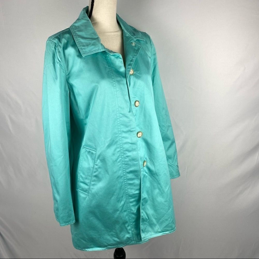 Coach Trench Coat in Mint Size M - Picture 2 of 5
